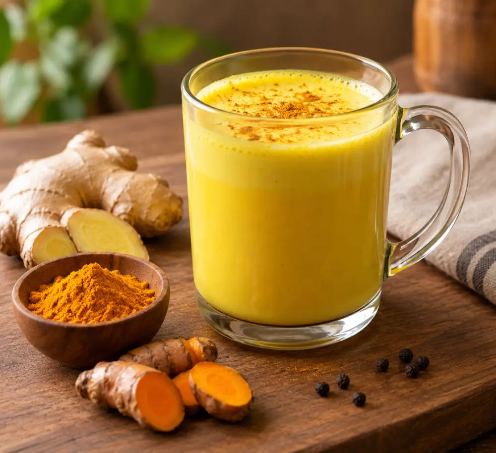 Ginger Turmeric Milk